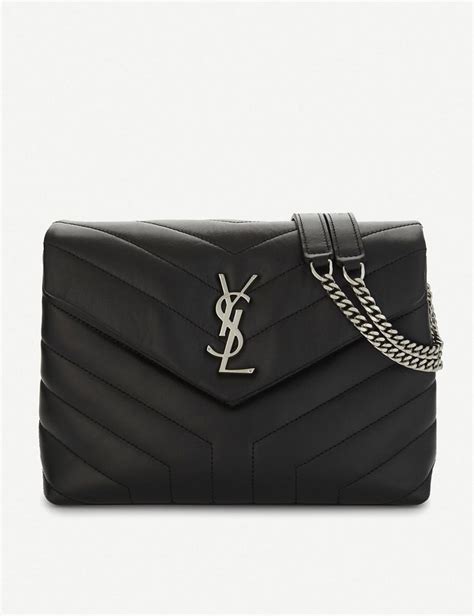 yves saint laurent tracolla nera|Cartelle e borse a tracolla Saint Laurent donna .